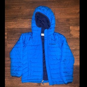 Small Columbia powder lite boys jacket